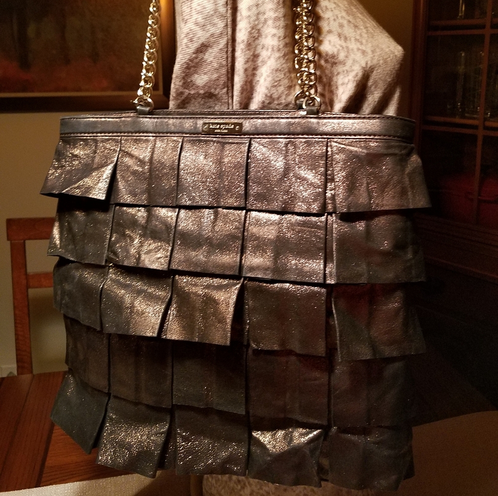 kate spade Priti Plisse Tote Bag - Picture 2 of 8